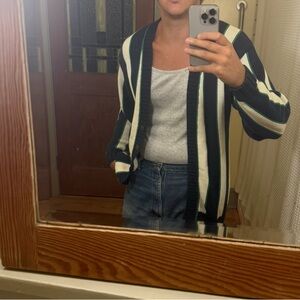 Striped Cardigan